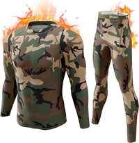 Herren Kompressionsanzug für Sport & Fitness Training-Grün Camouflage-XS-Luzern Mode