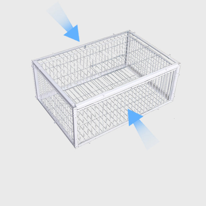 Vogelgehege | Rückschlagschutz | Tierfreundlich | Metall | Robust-2 Eintragungen-Luzern Mode