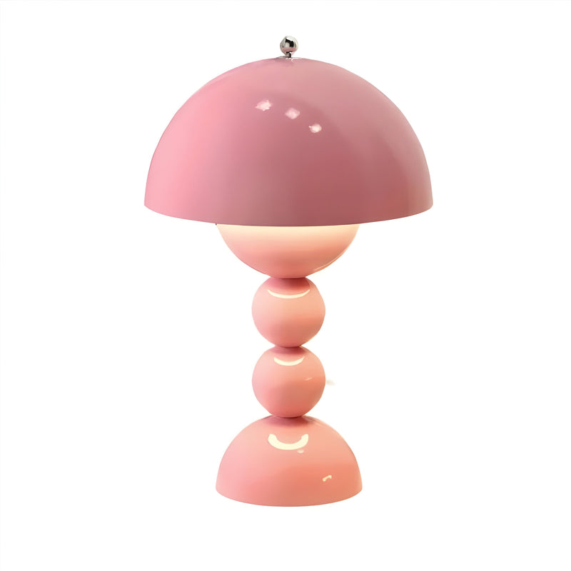 Tischlampe | Skandinavisches Design Dimmbar LED Energiesparend Stilvoll Einzigartig-Rosa-Luzern Mode