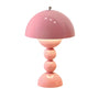 Tischlampe | Skandinavisches Design Dimmbar LED Energiesparend Stilvoll Einzigartig-Rosa-Luzern Mode