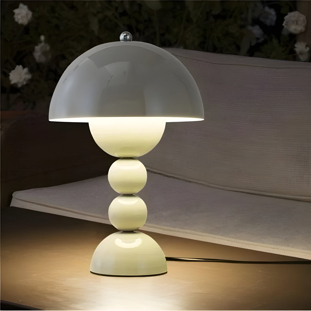 Tischlampe | Skandinavisches Design Dimmbar LED Energiesparend Stilvoll Einzigartig-Luzern Mode