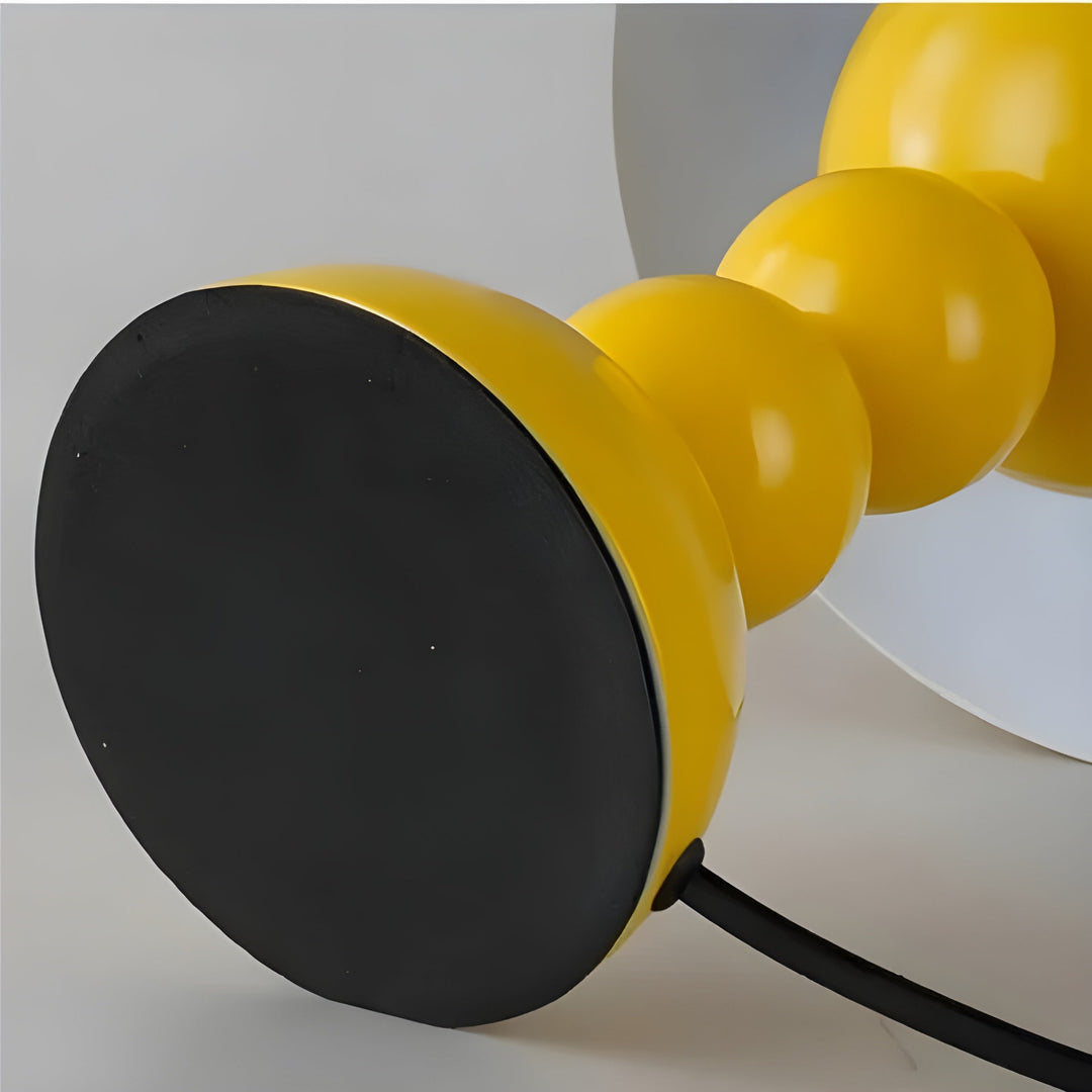 Tischlampe | Skandinavisches Design Dimmbar LED Energiesparend Stilvoll Einzigartig-Luzern Mode