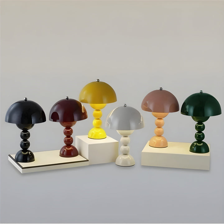 Tischlampe | Skandinavisches Design Dimmbar LED Energiesparend Stilvoll Einzigartig-Luzern Mode