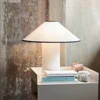 Tischlampe | Stoffschirm | LED | Kabelschalter | 40W | E26 | E27-Luzern Mode