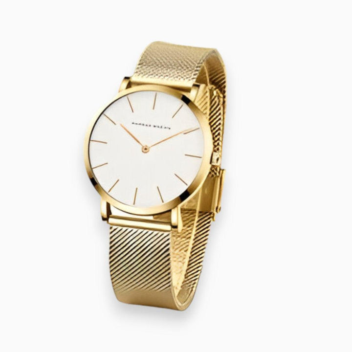 Luxus Herrenarmbanduhr mit schwarzem Zifferblatt kaufen-Gold-Luzern Mode