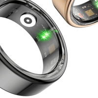 Gesundheitstracker-Ring | Titanium Stilvoll Messbar Langlebig Wasserdicht-Luzern Mode
