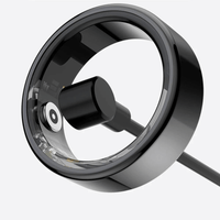 Gesundheitstracker-Ring | Titanium Stilvoll Messbar Langlebig Wasserdicht-Luzern Mode