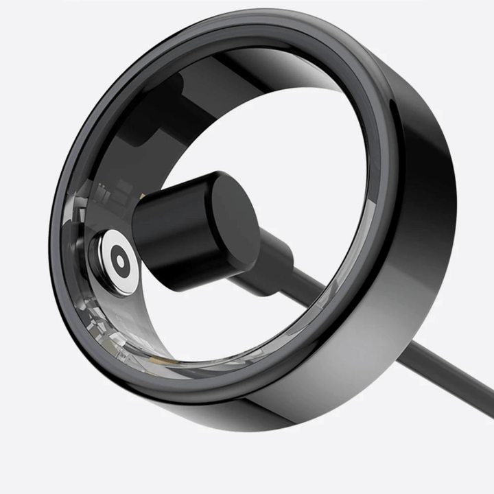 Gesundheitstracker-Ring | Titanium Stilvoll Messbar Langlebig Wasserdicht-Luzern Mode