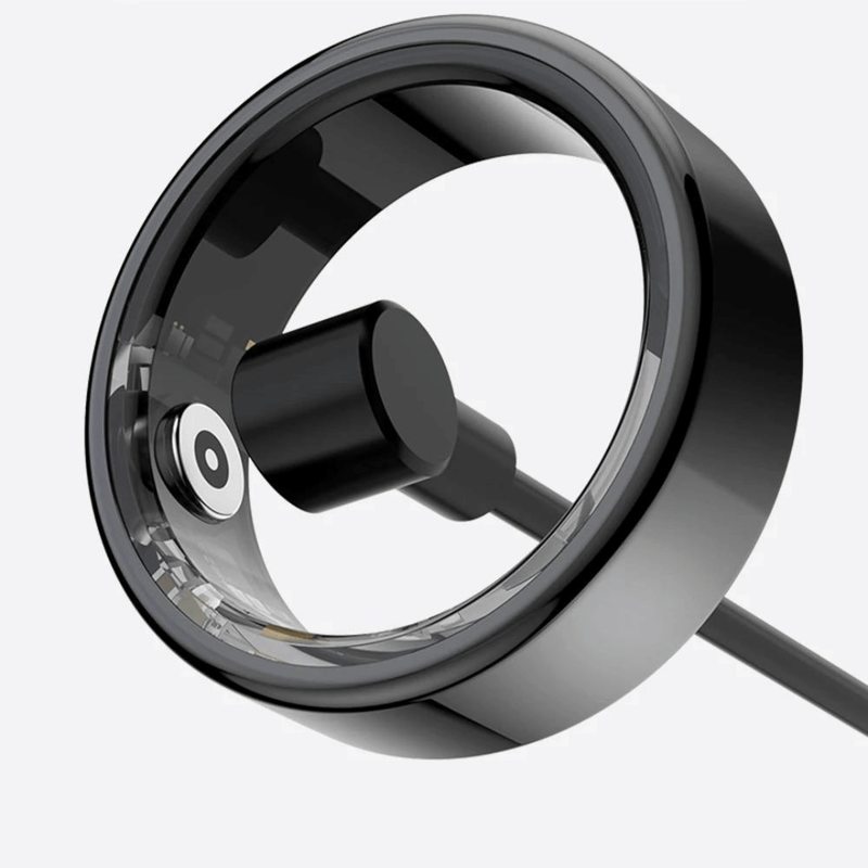 Gesundheitstracker-Ring | Titanium Stilvoll Messbar Langlebig Wasserdicht-Luzern Mode