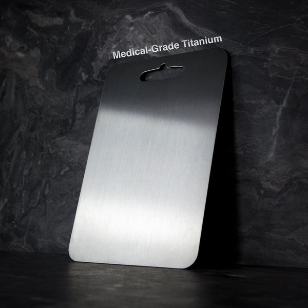 Titanium Schneidebrett | BPA-frei | Antibakteriell | Sicher | Nachhaltig-S (30 cm x 20 cm)-Luzern Mode