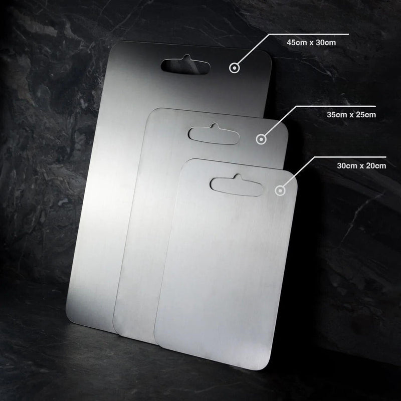 Titanium Schneidebrett | BPA-frei | Antibakteriell | Sicher | Nachhaltig-Luzern Mode