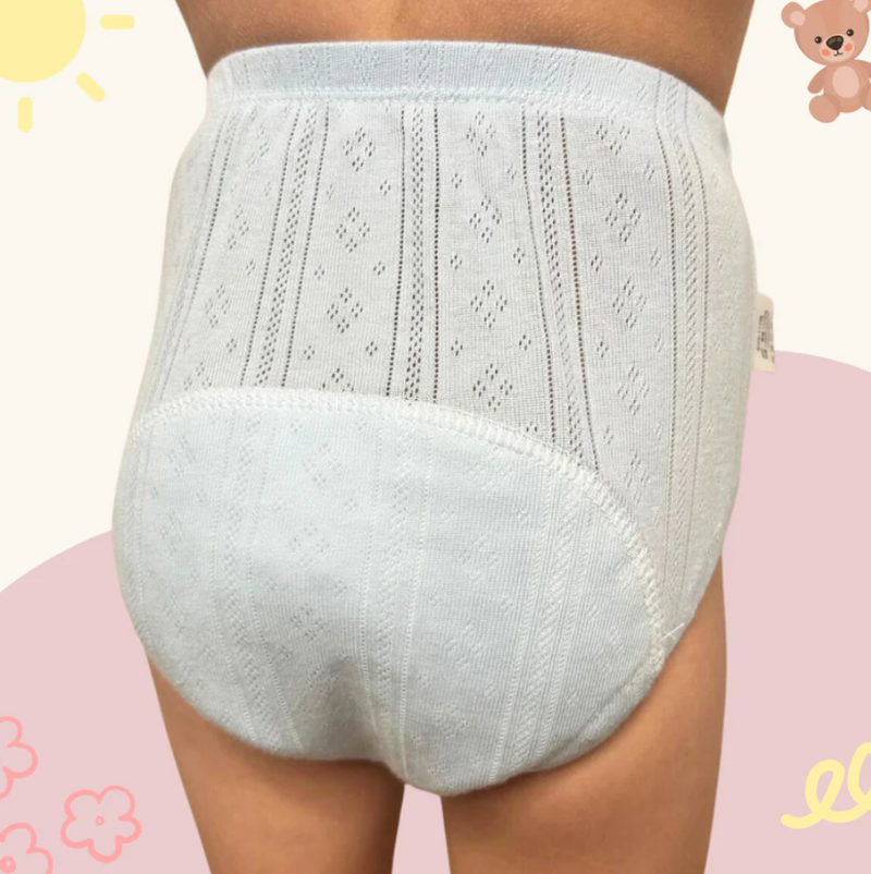 Baby Baumwolle Unterhosen Set - Weiche und Atmungsaktive Slips-Blau-(S) tot 9 KG-Luzern Mode