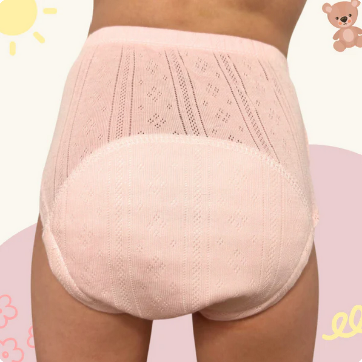 Baby Baumwolle Unterhosen Set - Weiche und Atmungsaktive Slips-Rosa-(S) tot 9 KG-Luzern Mode