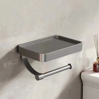 Toilettenpapierhalter | Mit Ablage Wandmontage Edelstahl Stilvoll Langlebig-Luzern Mode