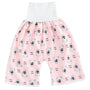 Kleinkind Babyhose mit Tiermuster - Bequeme Pumphose-Hose-Rosa Hunde-M (0-3 Jahr)-Luzern Mode
