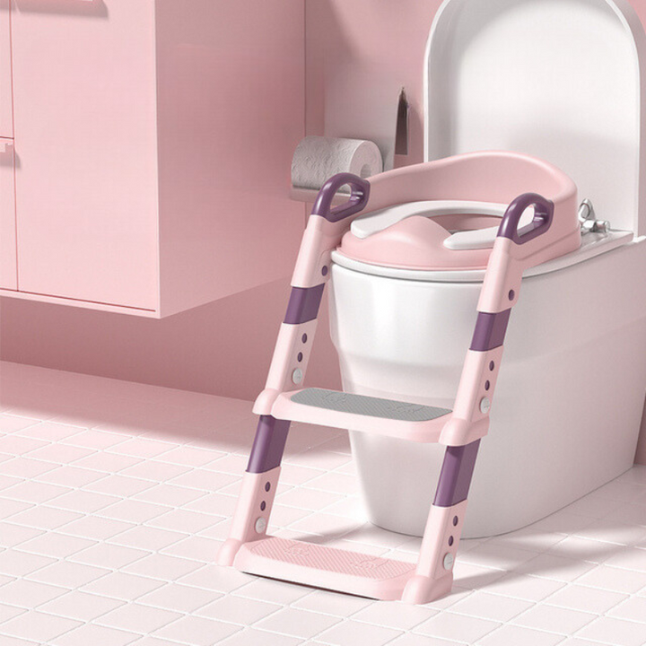 TöpfchenTrainer | Kompakt Praktisch Vielseitig Langlebig Stufen-Rosa-Luzern Mode