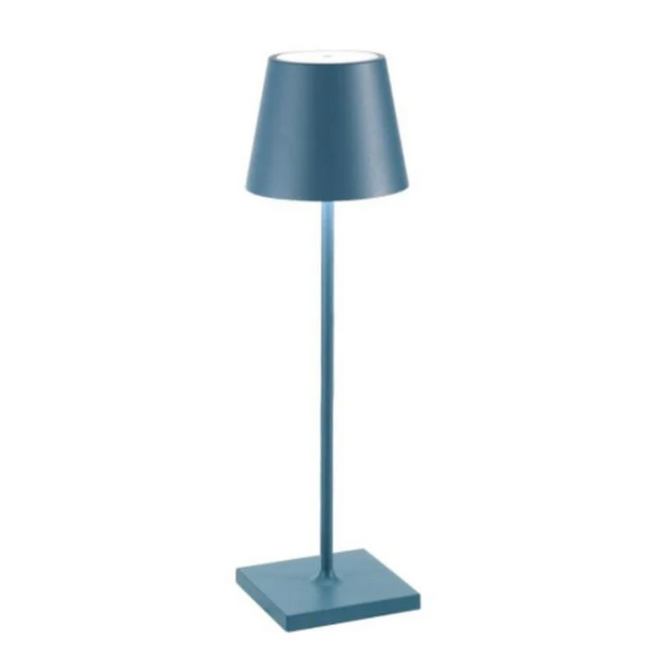 LED-Tischlampe | Touch Dimmbar Stilvoll Kabellos Vielseitig Gemütlich-Blau-Luzern Mode