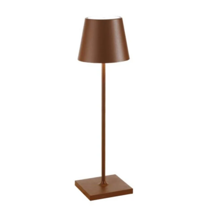 LED-Tischlampe | Touch Dimmbar Stilvoll Kabellos Vielseitig Gemütlich-Braun-Luzern Mode