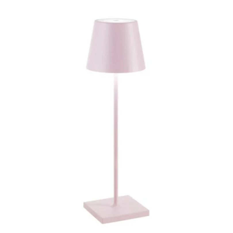 LED-Tischlampe | Touch Dimmbar Stilvoll Kabellos Vielseitig Gemütlich-Rosa-Luzern Mode