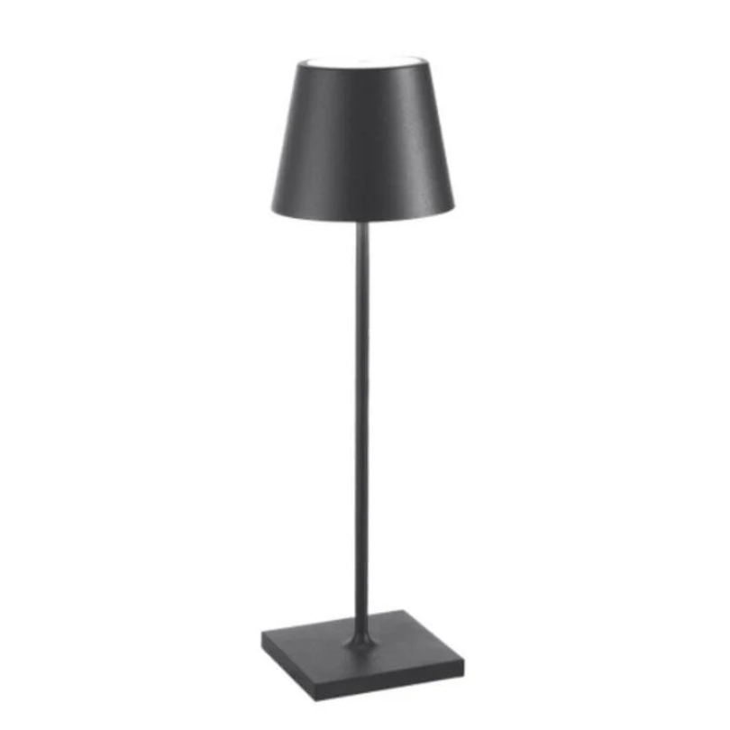 LED-Tischlampe | Touch Dimmbar Stilvoll Kabellos Vielseitig Gemütlich-Schwarz-Luzern Mode