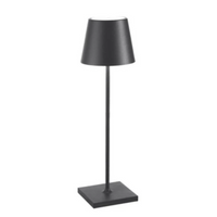 LED-Tischlampe | Touch Dimmbar Stilvoll Kabellos Vielseitig Gemütlich-Schwarz-Luzern Mode