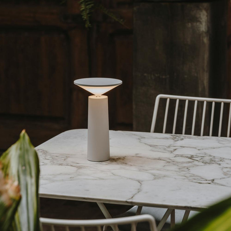 Drehbare Tischlampe | Dimmbär | Aufladbar | Kabellos | Kippbar-Luzern Mode