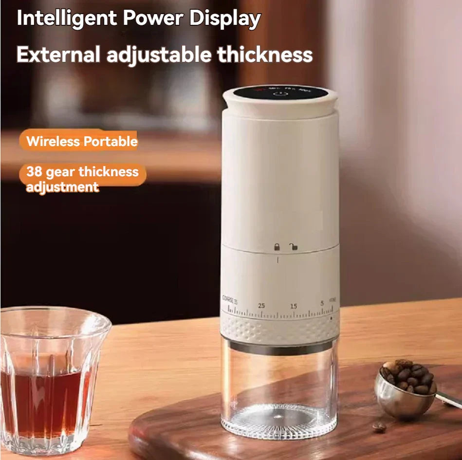 Elektrische Kaffeemühle | Kompakt Vielseitig Langlebig Leistungsstark USB-C-Luzern Mode