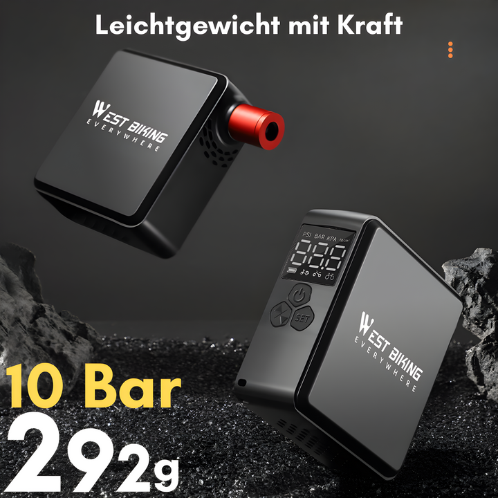 Elektrische Luftpumpe | Kompakt Leistungsstark 150 psi USB-C Wiederaufladbar-Luzern Mode