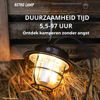 Campinglampe | LED Tragbar Robust Wiederaufladbar Praktisch Wetterfest-Luzern Mode