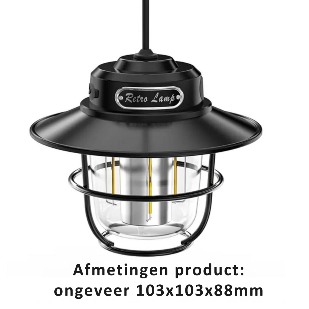 Campinglampe | LED Tragbar Robust Wiederaufladbar Praktisch Wetterfest-Luzern Mode