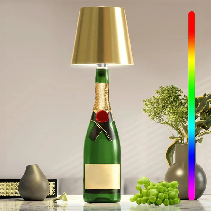 LED Tischlampe | Flaschenform Einzigartig Modern Praktisch Touch Langlebig Ambiente-Gold-3 Farben-Luzern Mode