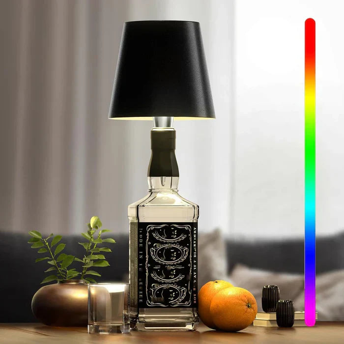 LED Tischlampe | Flaschenform Einzigartig Modern Praktisch Touch Langlebig Ambiente-Schwarz-3 Farben-Luzern Mode