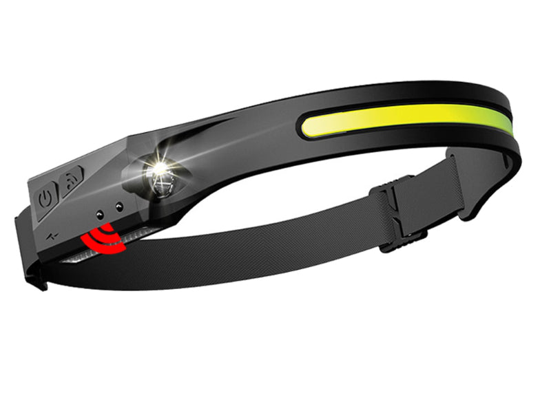 LED-Stirnlampe | Einstellbar Langlebig Vielseitig Wasserdicht Praktisch-Schwarz-Luzern Mode