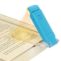 Buchlampe | Kompakt | LED | Aufladbar | Nachhaltig | Blaulichtfilter-Blau-Luzern Mode