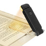 Buchlampe | Kompakt | LED | Aufladbar | Nachhaltig | Blaulichtfilter-Schwarz-Luzern Mode