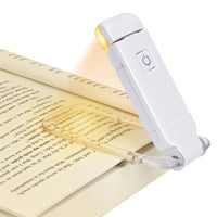 Buchlampe | Kompakt | LED | Aufladbar | Nachhaltig | Blaulichtfilter-Weiß-Luzern Mode