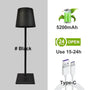Tischlampe | Dimmbar Aluminium Langlebig Stilvoll Vielseitig Modern-Schwarz-Luzern Mode