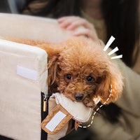 Hunde Reisbox | Tragbar Komfortabel Weich Fleece Rutschfest Sicher-Luzern Mode