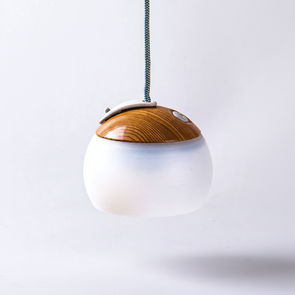 Tragbare Vintage Campinglampe - NightSphere
