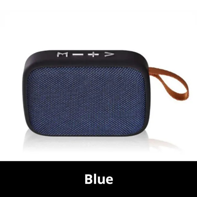 Bluetooth Lautsprecher | Kompakte 3D Audio Bluetooth 5.0 Drahtlos Leicht-Blau-Luzern Mode