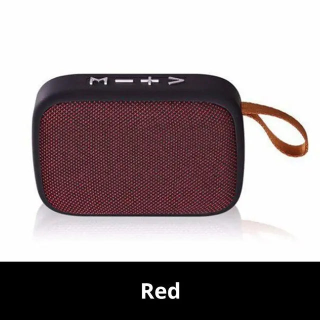 Bluetooth Lautsprecher | Kompakte 3D Audio Bluetooth 5.0 Drahtlos Leicht-Rot-Luzern Mode