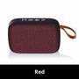 Bluetooth Lautsprecher | Kompakte 3D Audio Bluetooth 5.0 Drahtlos Leicht-Rot-Luzern Mode