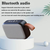 Bluetooth Lautsprecher | Kompakte 3D Audio Bluetooth 5.0 Drahtlos Leicht-Luzern Mode
