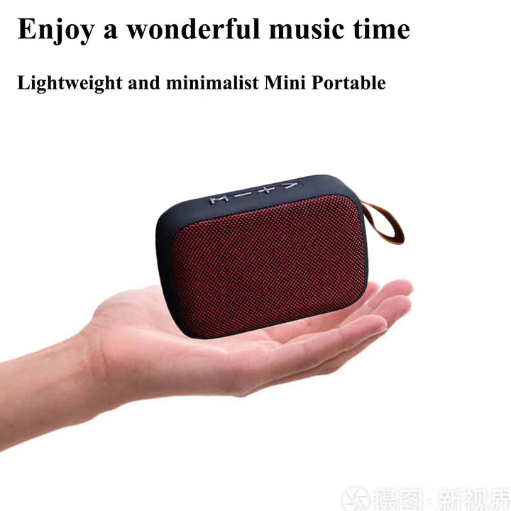 Bluetooth Lautsprecher | Kompakte 3D Audio Bluetooth 5.0 Drahtlos Leicht-Luzern Mode