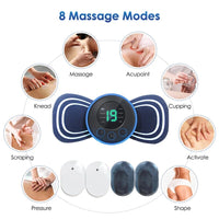 Massagegerät | Kompakt Nacken Fernbedienung Langlebig Wiederaufladbar-Luzern Mode