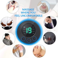 Massagegerät | Kompakt Nacken Fernbedienung Langlebig Wiederaufladbar-Luzern Mode