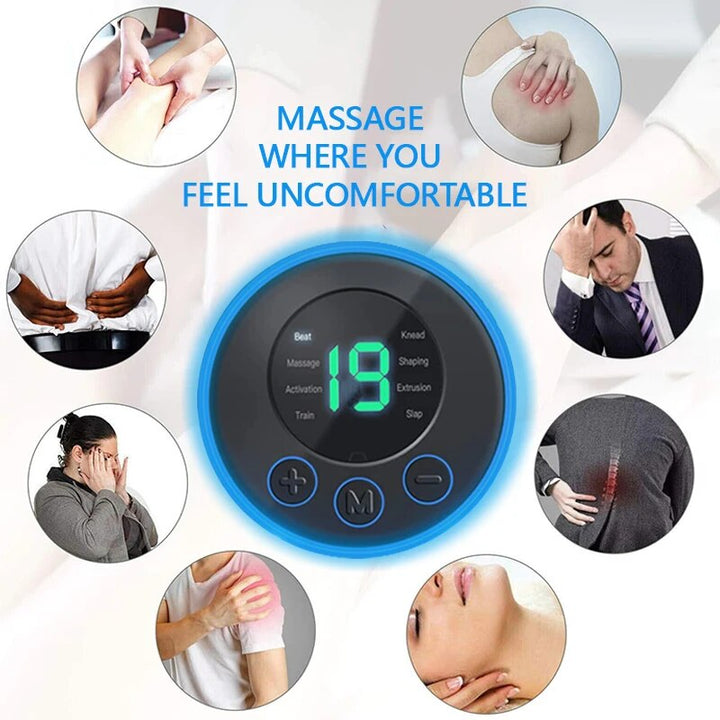 Massagegerät | Kompakt Nacken Fernbedienung Langlebig Wiederaufladbar-Luzern Mode