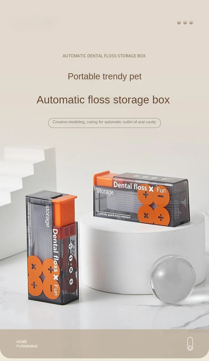 Flossendispenser | Kompakt Einweg Automatisch Mundhygiene Langlebig-Luzern Mode