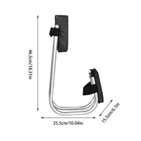 Gartenhocker | Komfortabel Ergonomisch 2-in-1 Vielseitig Langlebig Leicht-Schwarz-Luzern Mode