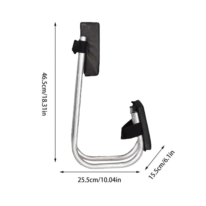 Gartenhocker | Komfortabel Ergonomisch 2-in-1 Vielseitig Langlebig Leicht-Schwarz-Luzern Mode